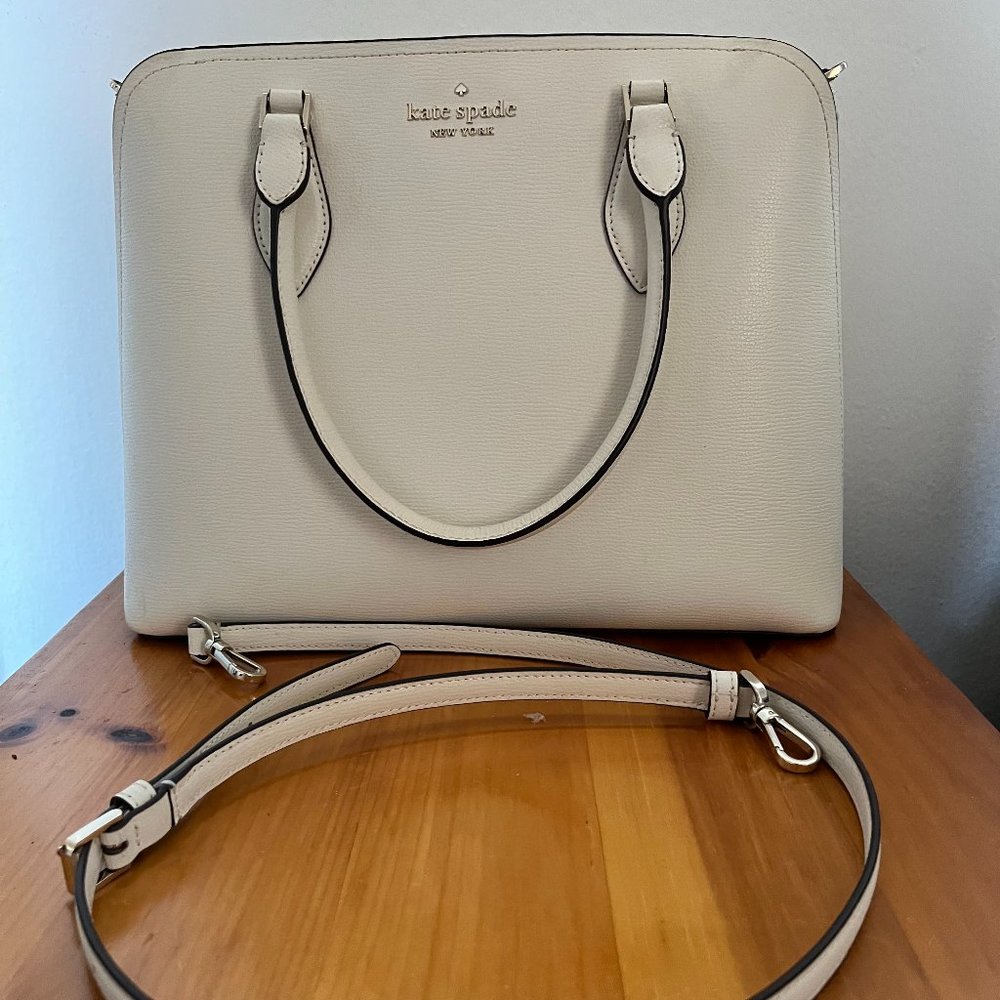 Kate Spade White Darcy Satchel